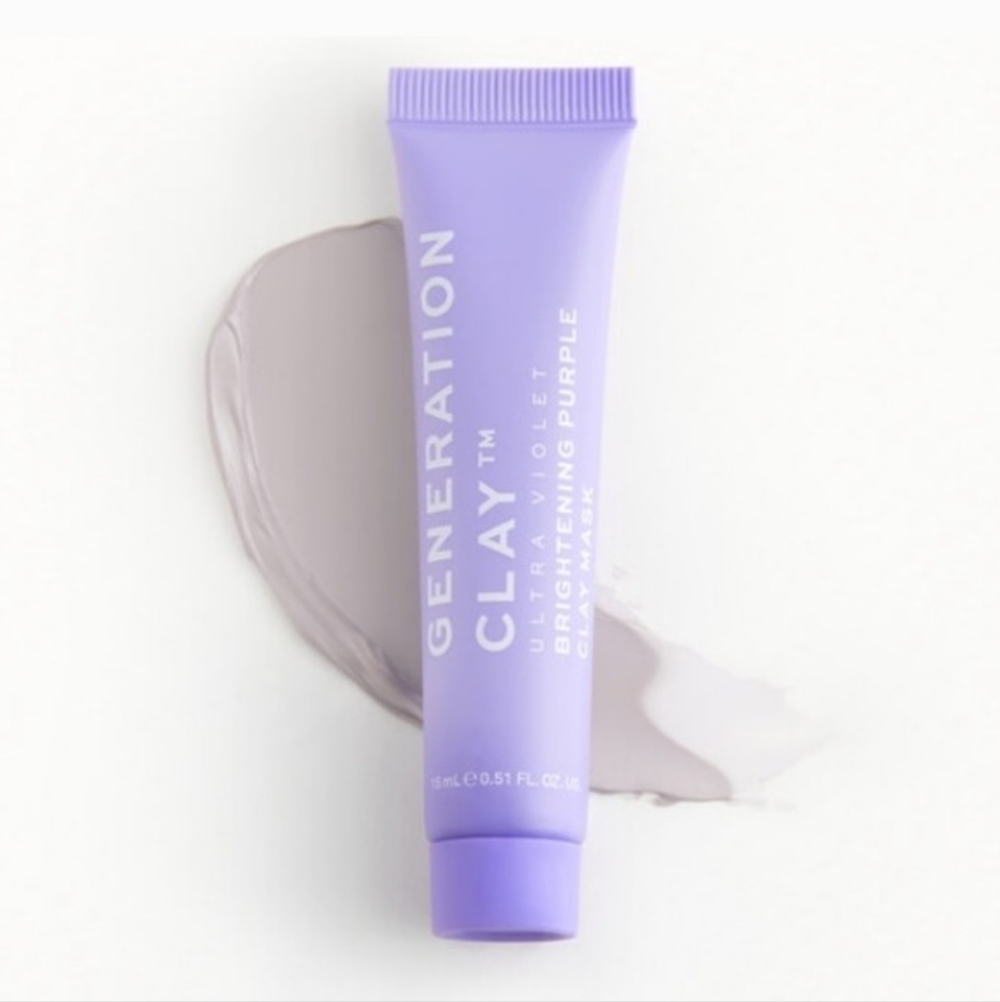 Generation Clay Mask Brightening Purple Ultra Violet Facial Rejuvenate NEW NICE